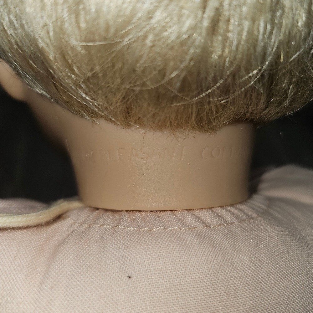 American Girl Pleasant Company Baby Boy Doll Blonde Hair Blue Eyes Vintage - Picture 5 of 8